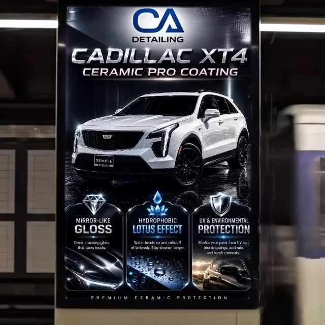 ✨ CADILLAC XT4 CERAMIC PRO COATING ✨